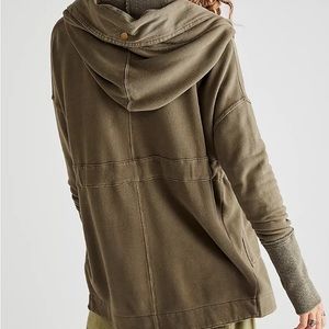 NAVY Free people Brentwood cardi